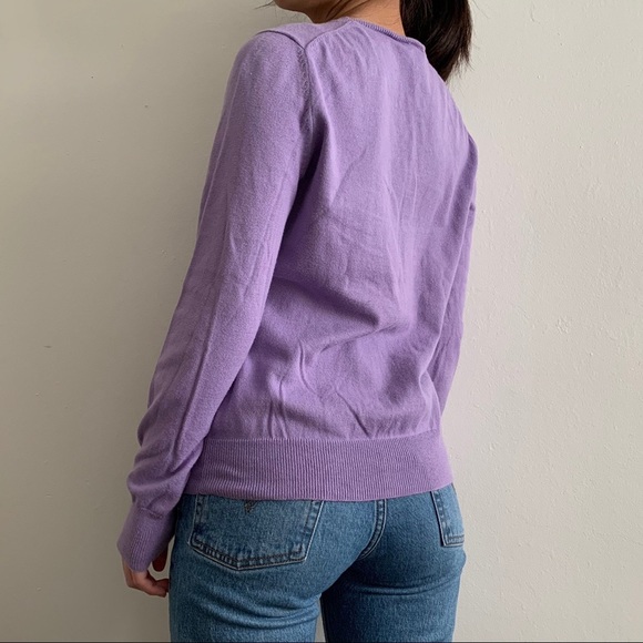 purple cardigan - Picture 4 of 4